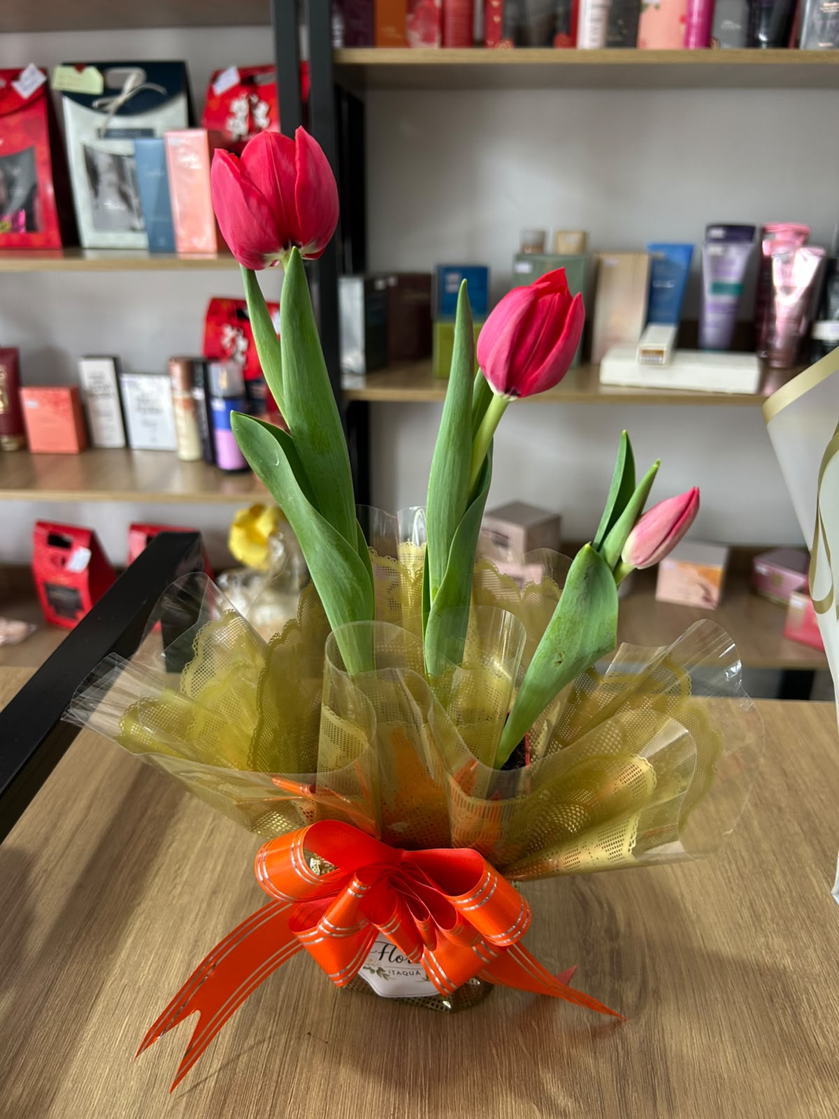 Comprar Tulipas em Vaso na Itaqua Flores
